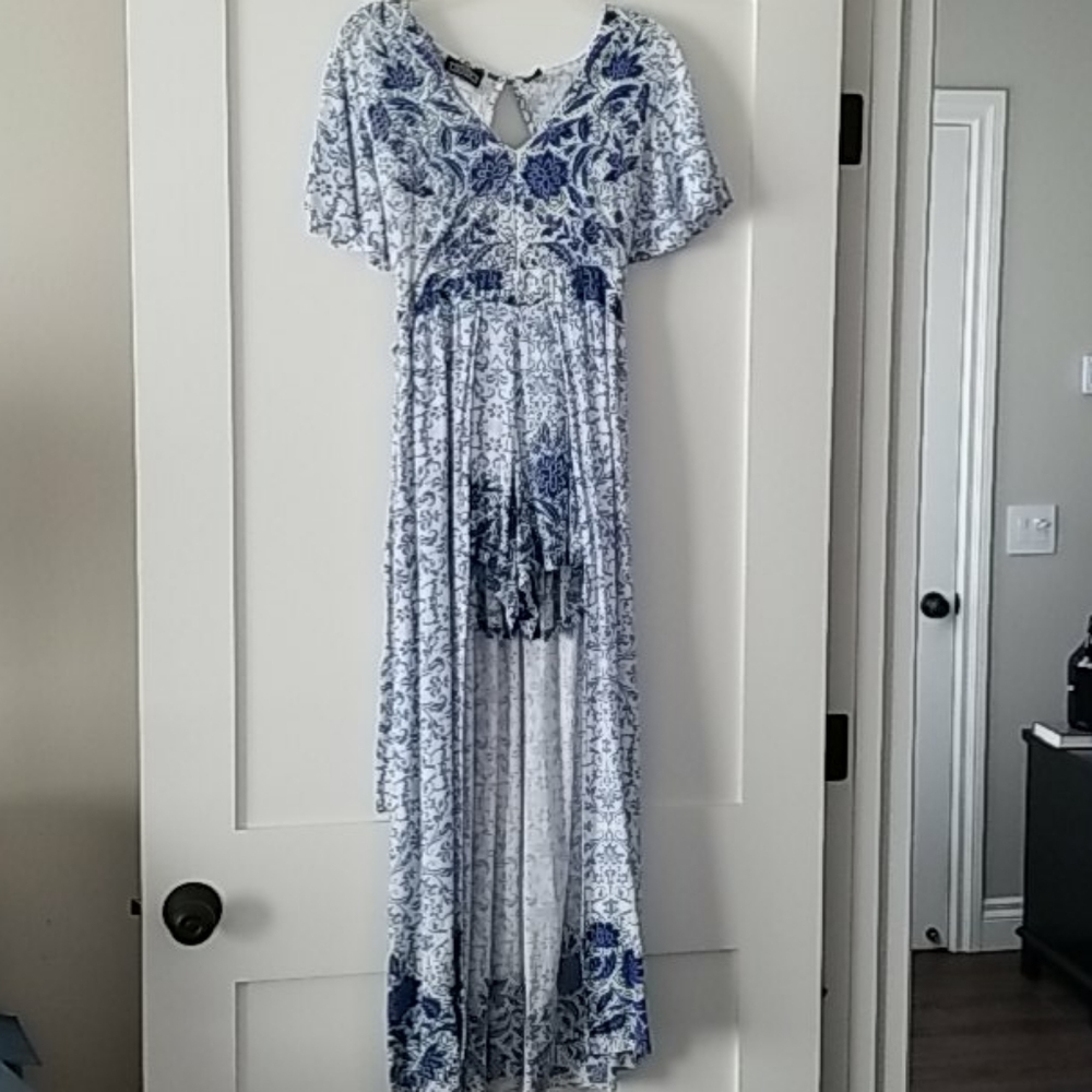 High Low Romper